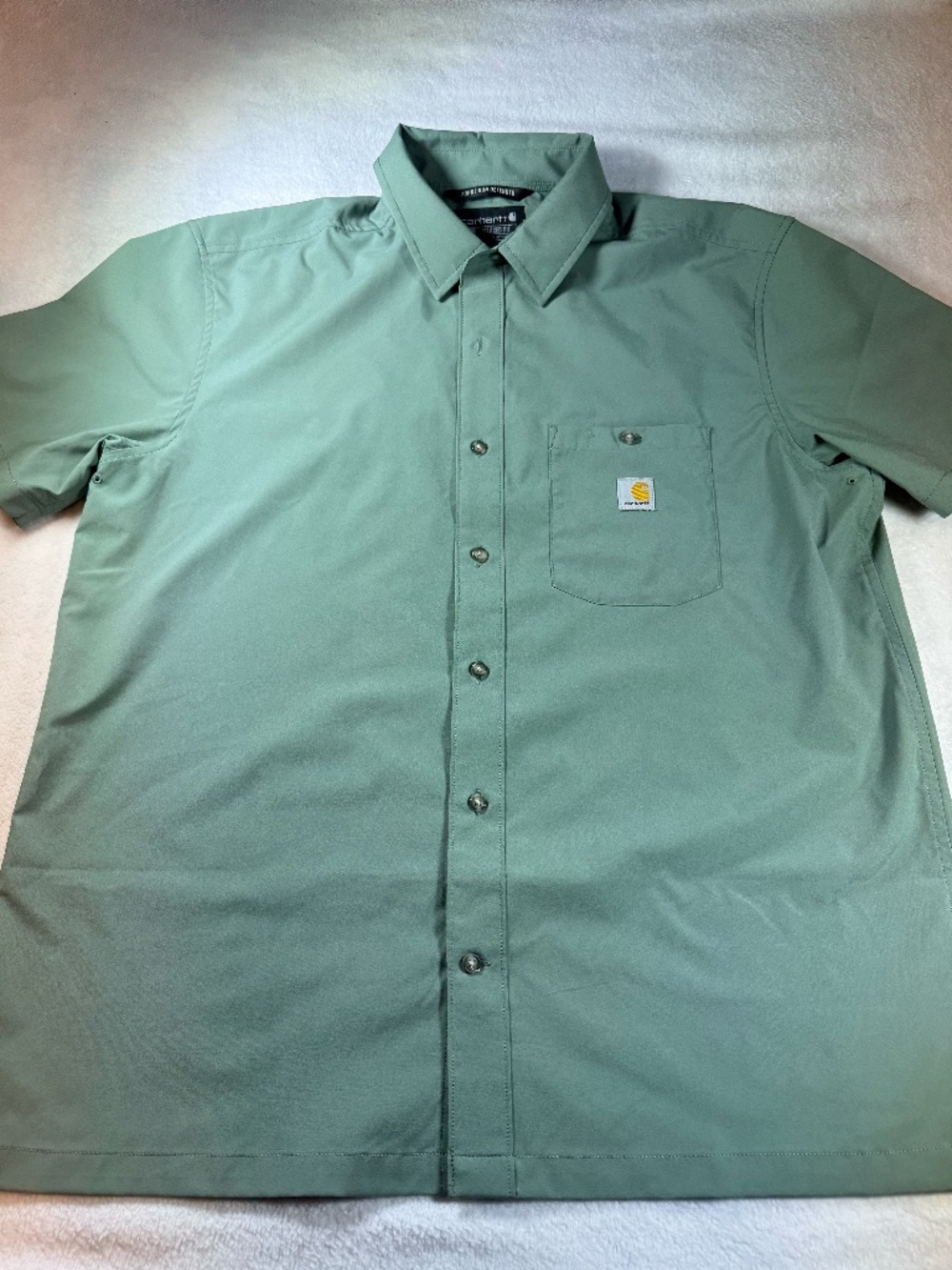 CARHARTT SHORTS SLEEVE SHIRT SIZE LARGE